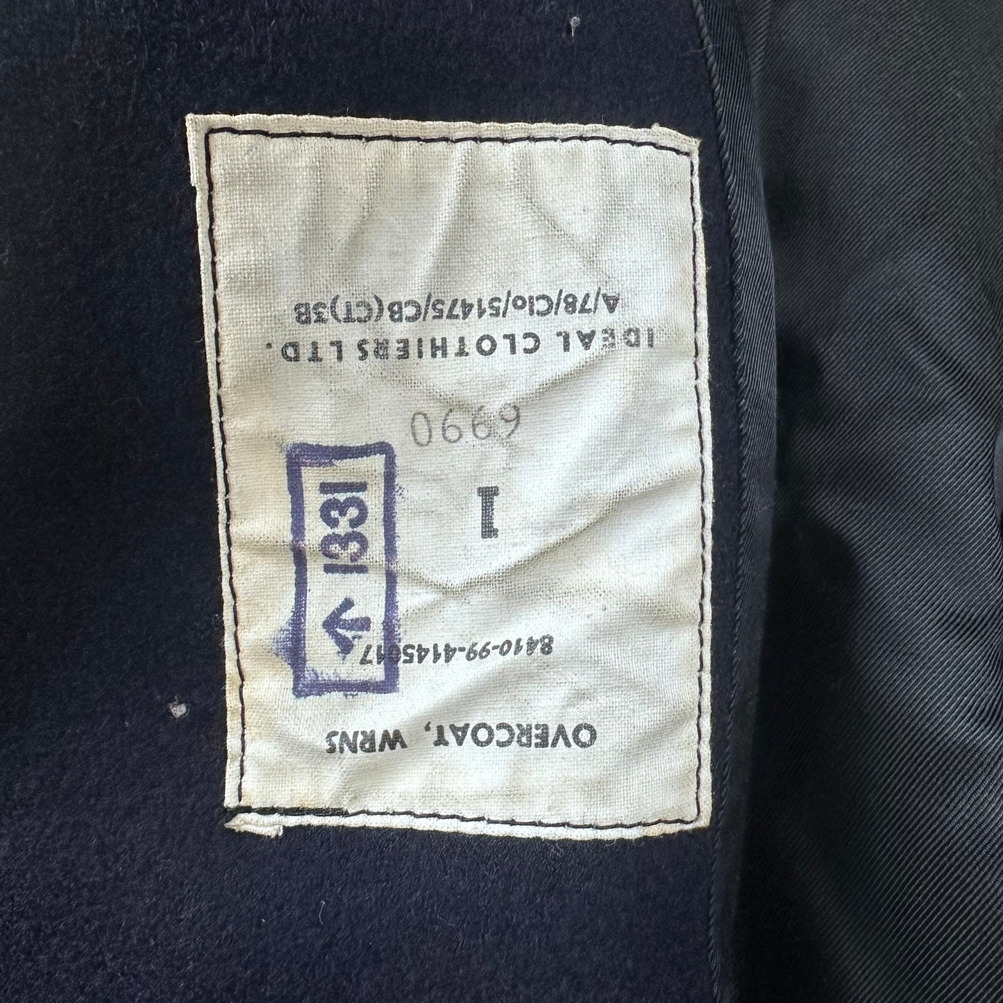 WW2 Pattern Wrens Uniform.