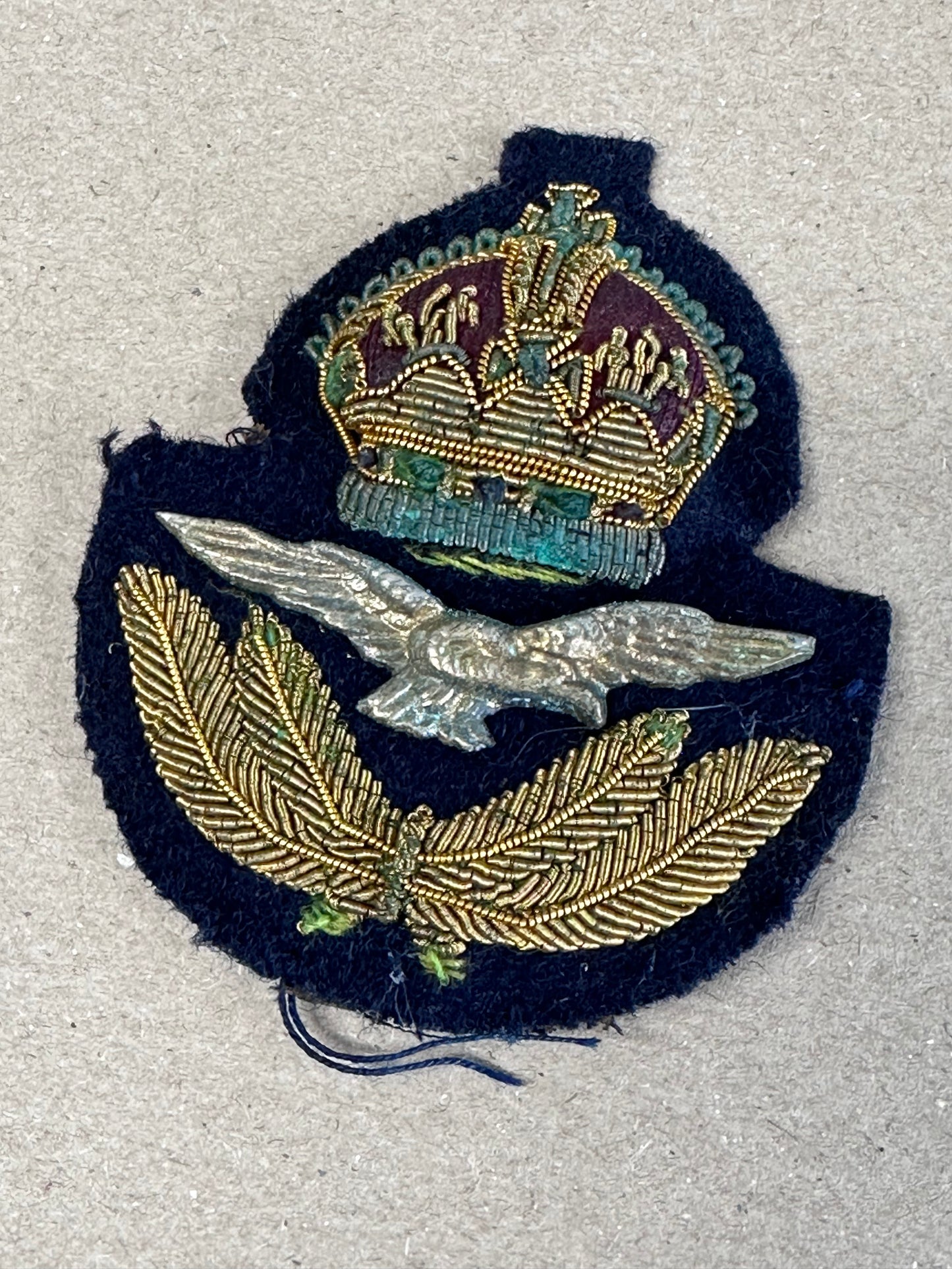 RAF Officers Cap badge