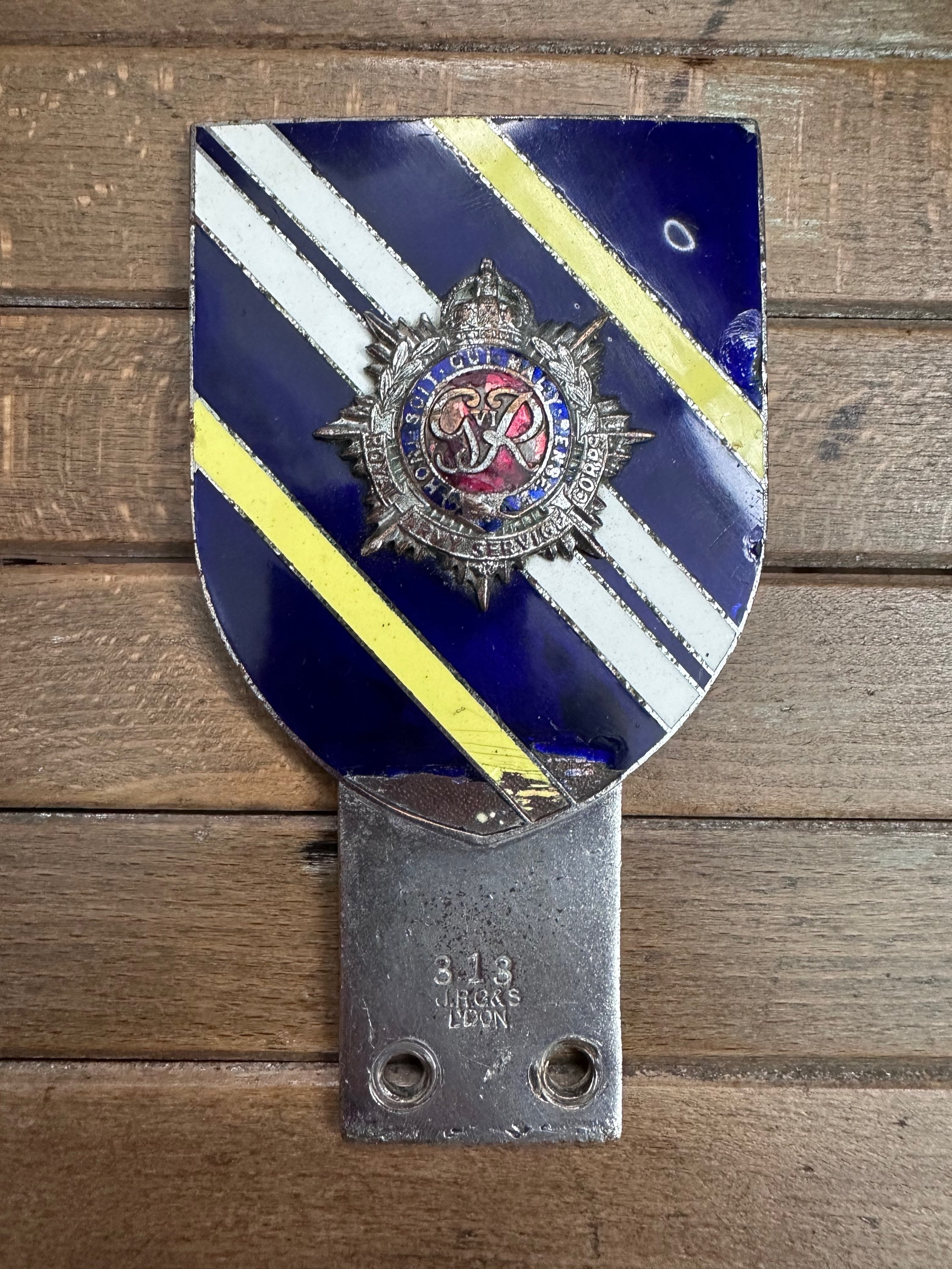 RASC car badge – Old Time Design Company